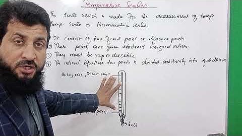 temperature scales | thermometric scales class 9 physics