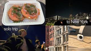 solo trip to New York | NYC Vlog 뉴욕 브이로그 EP.1 | touristing, food spots, Insta360 GO Ultra [kor/eng]