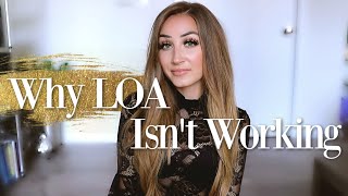 Why The Law Of Attraction Isn't Working + How To Fix It