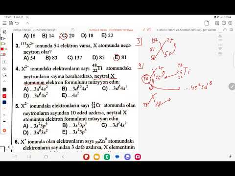 Atomun quruluşuna aid hesablamalar test 1-50.DİM toplu səh 60-63 (050-584-28-14)