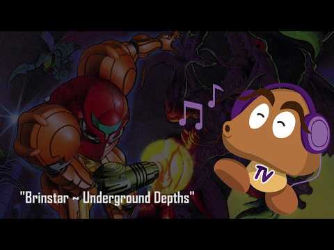 Super Metroid OST - Brinstar ~ Underground Depths (HQ Version)