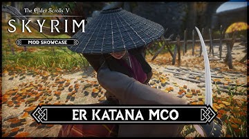 AWESOME KATANA ANIMATION! | MCO ADXP | Precision | SCAR | Skyrim SE/AE: Mods