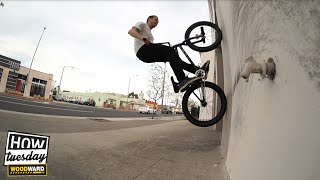 BMX: How-to - Fakie Wallrides w/ Mike Hinkens