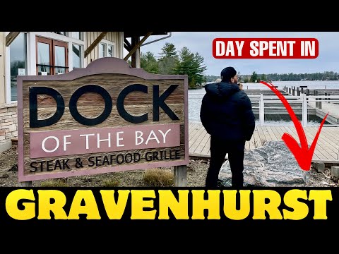 GravenHurst Muskoka   Ontario Canada - Travel Vlog