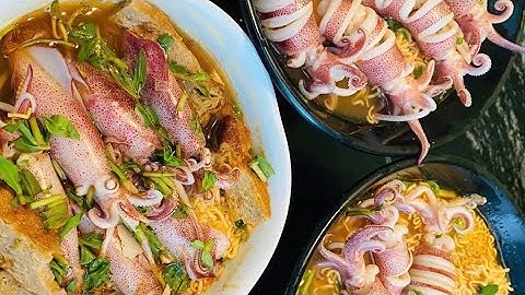 Mực ống biển vũng Tàu