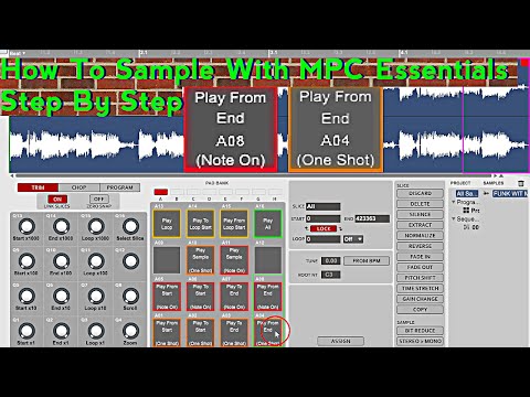 How To Sample With MPC Essentials Plugin In FL Studio 12, Step By Step MPC Element Tutorial Series