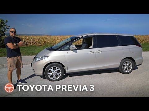 Toyota Previa 3. Poctivý Japonec zo starej školy MPV - volant.tv