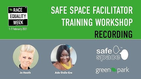 Facilitating a Safe Space Conversation - DICE, Race Equality Week Event