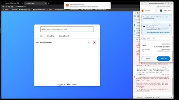 React Solidity Todo Dapp in Nepali[नेपालीमा] | Ethers Remix| Ethereum Blockchain | Source Code Part2