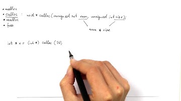 C Programmierung / Dynamische Speicherverwaltung 2: calloc