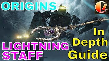 Origins Lightning Staff -  FULL TUTORIAL GUIDE - Build and upgrade Instructions