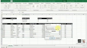 De geavanceerde filter