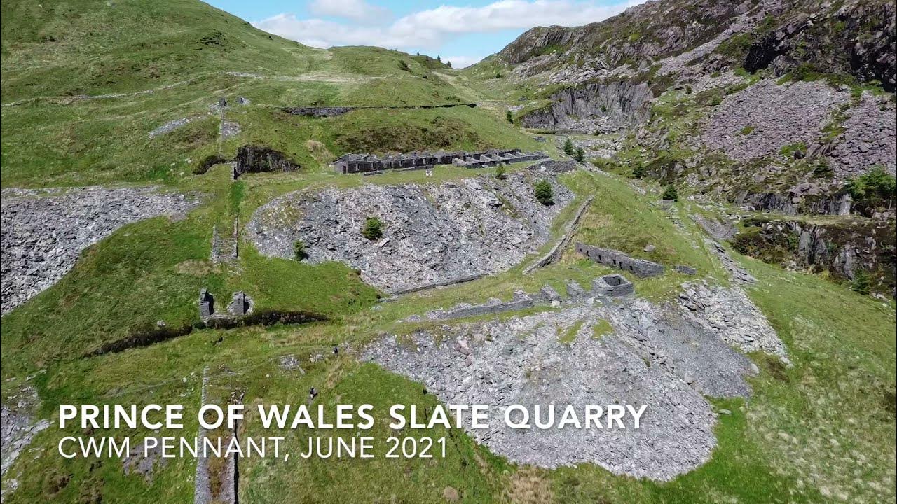 Prince of Wales Mine, Cwm Pennant DJI Mavic Mini YouTube