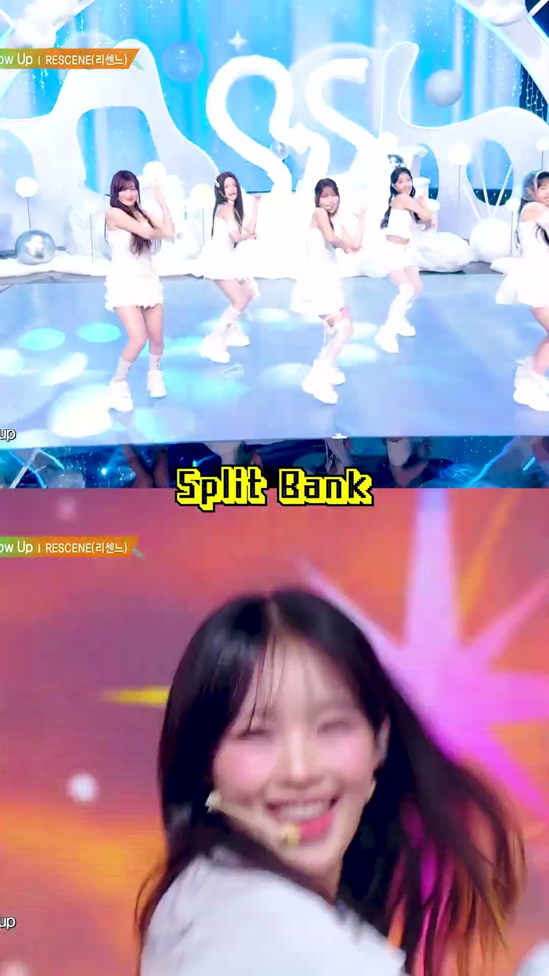 RESCENE - Glow Up #SplitScreen #SplitBank #MusicBank #Shorts | KBS WORLD TV