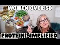 How much protein should women over 50 consume daily