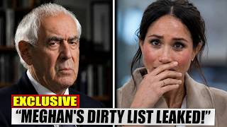 Meghan Markle PANICS After Tom Bower Drops BOMBSHELL “Hit List” Of Men Exposé