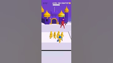 Join Clash 3D Level - 168 #gameplay #shorts #joinclash #joinblobclash3d  #android #youshort #short