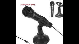 Ovleng Ov - M800 3.5Mm Pc Masaüstü Ayaklı Mikrofon