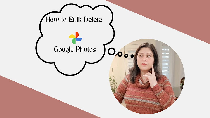 How to delete all your google photos at once