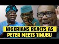 Nigerians React as Peter Obi and Tinubu Meet in Rome at Pope’s Inauguration