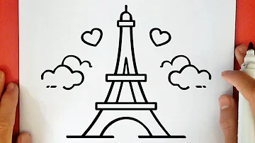 Comment faire pour dessiner la Tour Eiffel ?