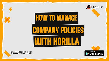 How to Manage Company Policies With Horilla HR Software | Free HRMS | Open Source HRMS Software