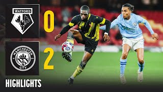 Watford 0-2 Manchester City Fa Youth Cup Highlights