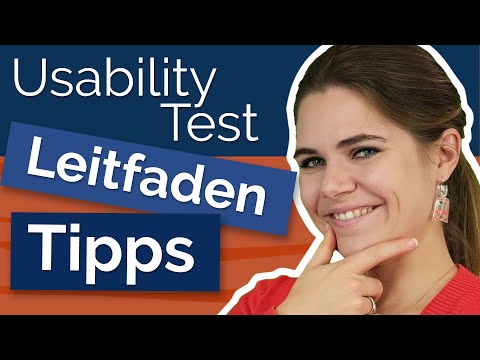 Video: Wie schreibt man einen Usability-Test?