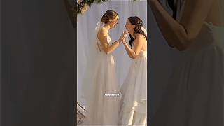 GL Gay wedding 👩‍❤️‍👩  Lesbian couple #lgbtq Resimi