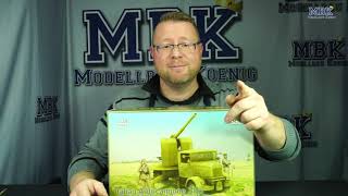 MBK packt aus #352 - 1:35 Italian Autocannone 3Ro with 90/53 90mm AA gun (IBG 35063)