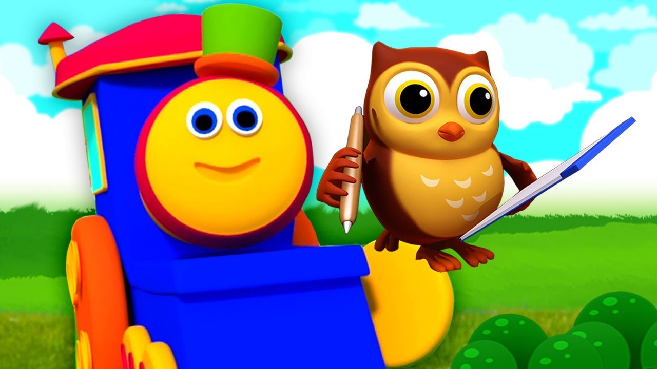 Bob le train | sage vieux hibou | chansons pour enfants | Wise Old Owl