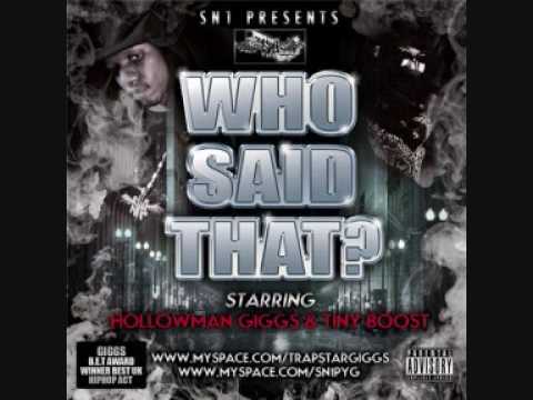 Giggs & T.Boost - Step In The Room [Off Who Said That?]