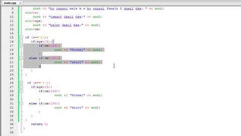 C++ Programming Tutorials - 15 - 3/IF - Ferkari C++ ba Kurdi 15 [Kurdish] - By Ziyad