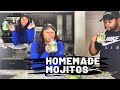 WATCH ME AND BAE MAKE MOJITOS FROM SCRATCH: quarantine edition