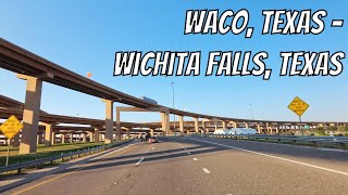 Waco, Texas to Wichita Falls, Texas! Drive with me on a Texas highway!