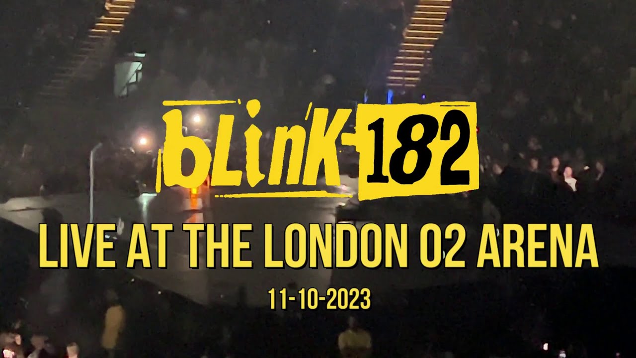 ⁣Blink-182 Live at London o2 Arena [11-October-2023]