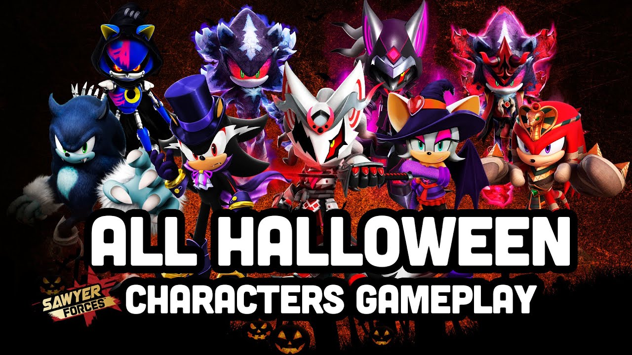 Sonic Forces Speed Battle: All Halloween Characters Gameplay