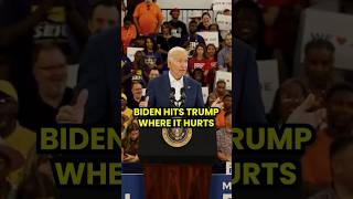 Biden HITS TRUMP right where it HURTS