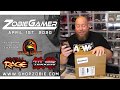 Opening the April 2020 Zobie Gamer Mystery Box + Opening a $100 Celebrity Autographed Mystery Box