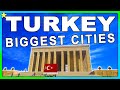 Top 10 Biggest Cities In TURKEY 👈 | Best Places To Visit