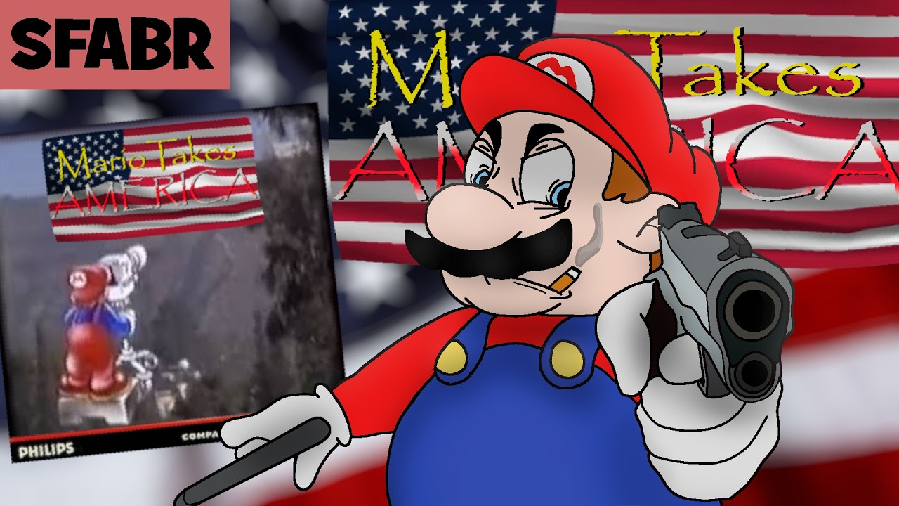 Mario Takes America (CD-i) - So For A Brief Recap