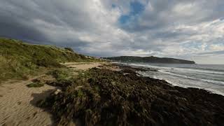 At the sea after the rain