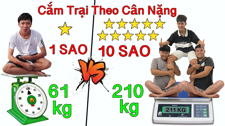 Thử Thách Cắm Trại Theo CÂN NẶNG Của Bản Thân 1 Sao vs 10 Sao | Cắm Trại 300k vs 30 Triệu