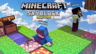 Belajar Maen Skyblock Di Minecraft