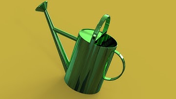 「DESIGN 183」 How to design WATERING CAN by Solidworks