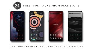 Free Icon Packs From Play Store | 24 Icon Packs ! screenshot 5