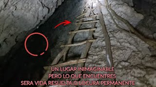 INCREIBLE HALLAZGO! LA ESCALERA TE LLEVA AL CIELO O A LA LOCURA | La Cueva del INDIO y su ORO