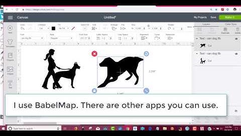 How to Install  DaFont Dingbat Fonts for Cricut and Cameo