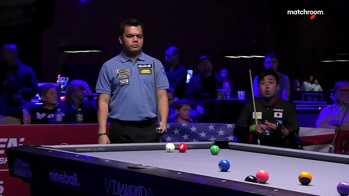 Carlo Biado vs Naoyuki Oi | Last 32 | 2022 US Open Pool Championship