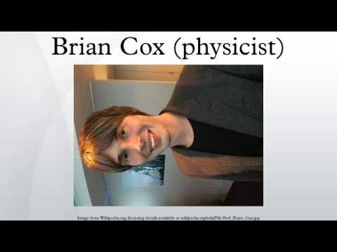 Brian Cox (physicist)